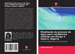 Modelação da procura de água para residências urbanas em Enugu e Owerri, Nigéria - Jiburum, Uloma