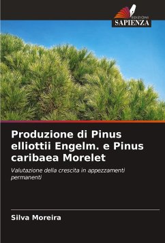 Produzione di Pinus elliottii Engelm. e Pinus caribaea Morelet - Moreira, Silva