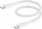 Belkin BOOST CHARGE geflocht.Kab USB-C/USB-C 15cm ws.CAB004BT0MWM