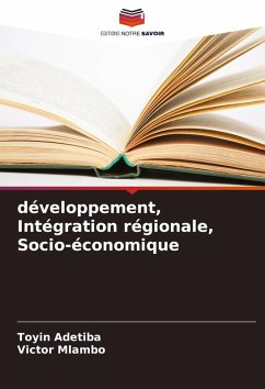 Cover développement, Intégration régionale, Socio-économique