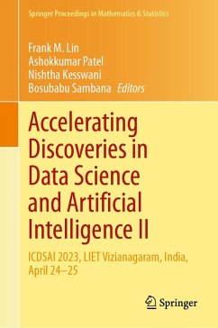 Accelerating Discoveries in Data Science and Artificial Intelligence II (eBook, PDF)