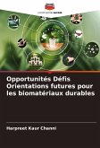 Opportunités Défis Orientations futures pour les biomatériaux durables