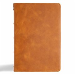 Cover KJV Giant Print Bible, Holman Handcrafted Collection, Marbled Chestnut Premium Calfskin