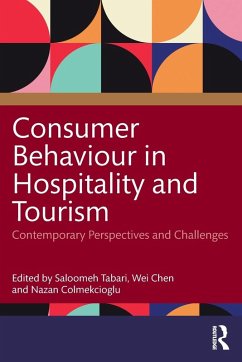 Cover Consumer Behaviour in Hospitality and Tourism