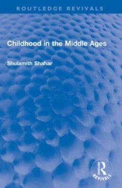 Cover Childhood in the Middle Ages