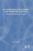 An Introduction to Quantitative Text Analysis for Linguistics