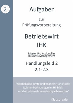 Cover Aufgaben zur Prüfungsvorbereitung geprüfte Betriebswirte IHK (eBook, PDF)
