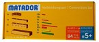 MATADOR 11247 - Maker zu Explorer Verbindungsset, 84 Teile, Baukasten-Erweiterung, Holz, Konstruktionsbaukasten, ab 5 Jahren, Spielend lernen!
