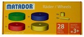 MATADOR 21240 - Maker Räder-Set, 28 Teile, Baukasten-Erweiterung, 28 Teile, Holz, Konstruktionsbaukasten, ab 3 Jahren, Spielend lernen! MATADOR 21240 - Maker Räder-Set, 28 Teile, Baukasten-Erweiterung, 28 Teile, Holz, Konstruktionsbaukasten, ab 3 Jahren, Spielend lernen!
