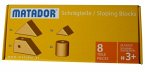 MATADOR 21250 - Maker Schrägteile-Set, 8 Teile, Baukasten-Erweiterung, Holz, Konstruktionsbaukasten, ab 3 Jahren, Spielend lernen!