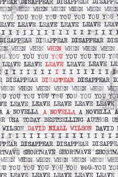 When You Leave I Disappear (eBook, ePUB) - Wilson, David Niall
