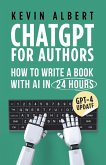 ChatGPT for authors: How to write a book with ChatGPT in 24 hours (eBook, ePUB)