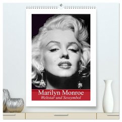 Marilyn Monroe. Weltstar und Sexsymbol (hochwertiger Premium Wandkalender 2025 DIN A2 hoch), Kunstdruck in Hochglanz - Calvendo;Stanzer, Elisabeth