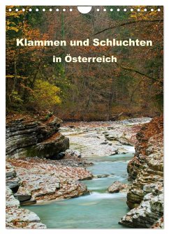 Klammen und Schluchten in Österreich 2025 (Wandkalender 2025 DIN A4 hoch), CALVENDO Monatskalender