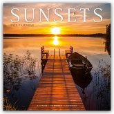 Sunsets - Sonnenuntergänge 2025 - 16-Monatskalender