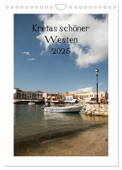 Kretas schöner Westen (Wandkalender 2025 DIN A4 hoch), CALVENDO Monatskalender - Calvendo;Streiparth, Katrin