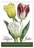 Tulpen - Jahr (Wandkalender 2025 DIN A4 hoch), CALVENDO Monatskalender