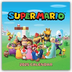 Nintendo - Super Mario 2025 - Wandkalender - Danilo Promotion Ltd