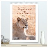 Südafrika und seine Tierwelt (hochwertiger Premium Wandkalender 2025 DIN A2 hoch), Kunstdruck in Hochglanz