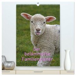 Der belämmerte Familienplaner (hochwertiger Premium Wandkalender 2025 DIN A2 hoch), Kunstdruck in Hochglanz