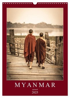 MYANMAR SPIRITUELL 2025 (Wandkalender 2025 DIN A3 hoch), CALVENDO Monatskalender - Calvendo;Rost, Sebastian