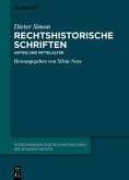 Rechtshistorische Schriften