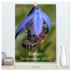 Bienen-Terminplaner 2025 (hochwertiger Premium Wandkalender 2025 DIN A2 hoch), Kunstdruck in Hochglanz