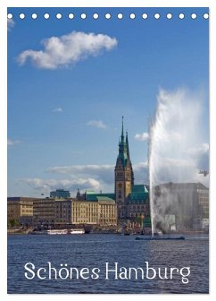 Schönes Hamburg (Tischkalender 2025 DIN A5 hoch), CALVENDO Monatskalender - Calvendo;Enders, Borg