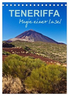 Teneriffa - Magie einer Insel (Tischkalender 2025 DIN A5 hoch), CALVENDO Monatskalender - Calvendo;Ergler, Anja