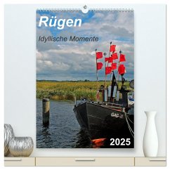 Rügen-Idyllische Momente (hochwertiger Premium Wandkalender 2025 DIN A2 hoch), Kunstdruck in Hochglanz - Calvendo;Loebus, Eberhard