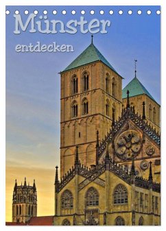 Münster entdecken (Tischkalender 2025 DIN A5 hoch), CALVENDO Monatskalender