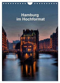 Hamburg im Hochformat (Wandkalender 2025 DIN A4 hoch), CALVENDO Monatskalender