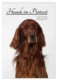 Hunde im Portrait (Wandkalender 2025 DIN A3 hoch), CALVENDO Monatskalender