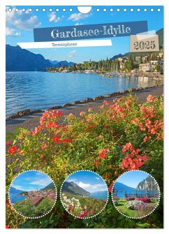 Gardasee-Idylle 2025 (Wandkalender 2025 DIN A4 hoch), CALVENDO Monatskalender