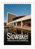 Slowakei - Streifzüge durch ein nahezu unbekanntes Land (Tischkalender 2025 DIN A5 hoch), CALVENDO Monatskalender