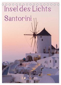 Insel des Lichts - Santorini (Tischkalender 2025 DIN A5 hoch), CALVENDO Monatskalender - Calvendo;Klinder, Thomas