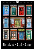 Türen - Meisterwerke aus Fischland, Darß und Zingst (Wandkalender 2025 DIN A4 hoch), CALVENDO Monatskalender