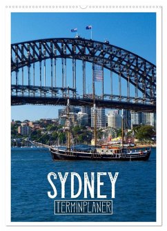 SYDNEY Terminplaner (Wandkalender 2025 DIN A2 hoch), CALVENDO Monatskalender