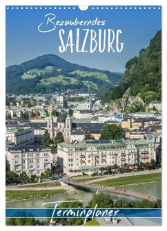 Bezauberndes SALZBURG / Terminplaner (Wandkalender 2025 DIN A3 hoch), CALVENDO Monatskalender