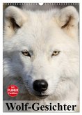 Wolf-Gesichter (Wandkalender 2025 DIN A3 hoch), CALVENDO Monatskalender