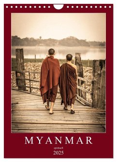 MYANMAR SPIRITUELL 2025 (Wandkalender 2025 DIN A4 hoch), CALVENDO Monatskalender - Calvendo;Rost, Sebastian