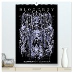 BLOODBOY/SCI-FI ILLUSTRATION (hochwertiger Premium Wandkalender 2025 DIN A2 hoch), Kunstdruck in Hochglanz