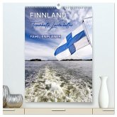 FINNLAND Traumhafte Landschaften / Familienplaner (hochwertiger Premium Wandkalender 2025 DIN A2 hoch), Kunstdruck in Hochglanz