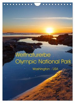 Weltnaturerbe Olympic National Park (Wandkalender 2025 DIN A4 hoch), CALVENDO Monatskalender