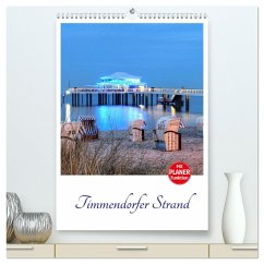 Timmendorfer Strand (hochwertiger Premium Wandkalender 2025 DIN A2 hoch), Kunstdruck in Hochglanz - Calvendo;Hasche, Joachim