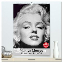 Marilyn Monroe. Weltstar und Sexsymbol (hochwertiger Premium Wandkalender 2025 DIN A2 hoch), Kunstdruck in Hochglanz - Calvendo;Stanzer, Elisabeth