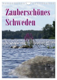 Zauberschönes Schweden (Wandkalender 2025 DIN A4 hoch), CALVENDO Monatskalender