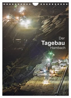 Der Tagebau Hambach (Wandkalender 2025 DIN A4 hoch), CALVENDO Monatskalender - Calvendo;K.Michael Grasser, Horst