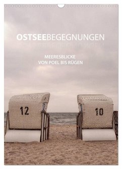 OstseeBegegnungen (Wandkalender 2025 DIN A3 hoch), CALVENDO Monatskalender - Calvendo;Eichler, Sandra