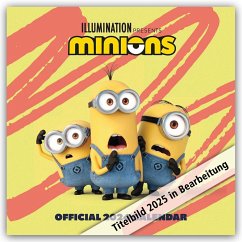 Minions - Despicable Me 4 - Ich Einfach Unverbesserlich 4 - Offizieller Kalender 2025 - Danilo Promotion Ltd